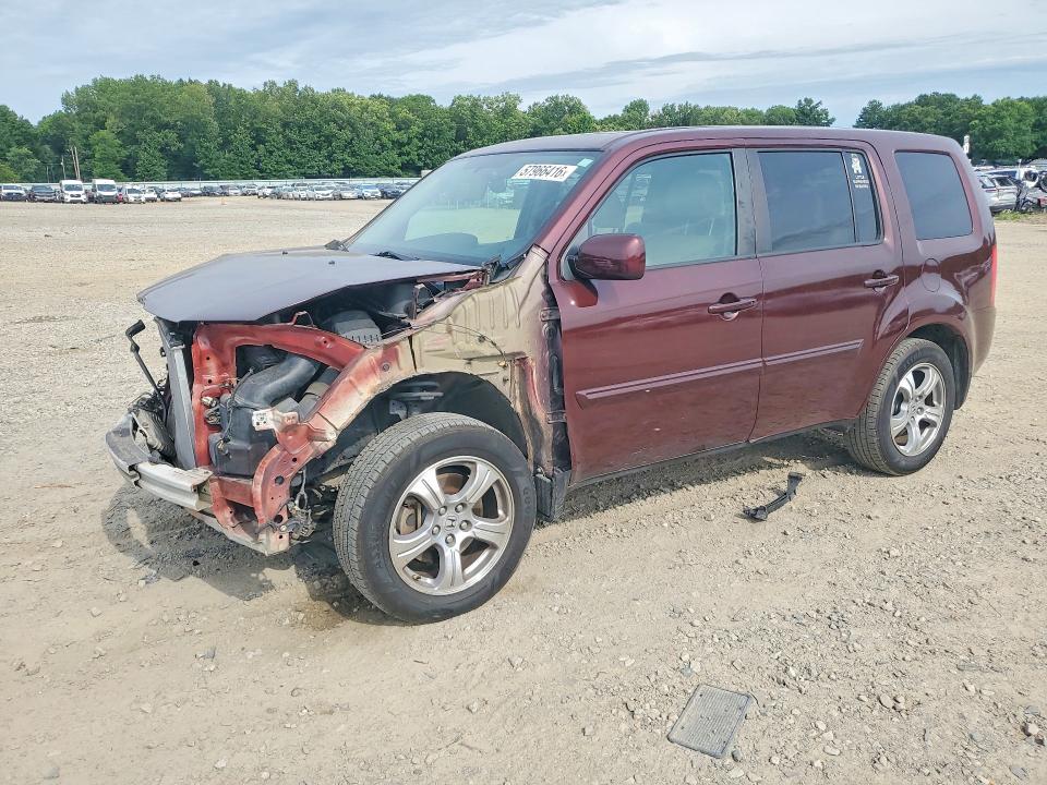 57966416 :رقم المزاد ، 5FNYF3H71EB009643 vin ، 2014 Honda Pilot مزاد بيع
