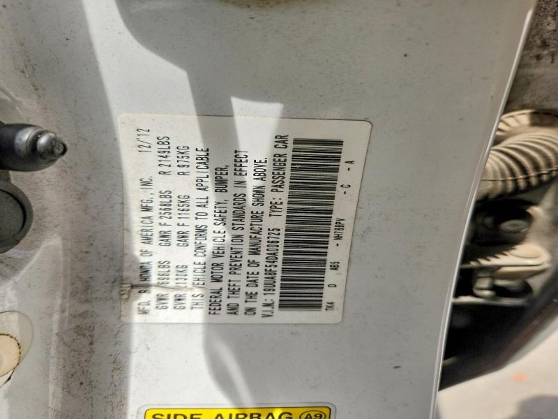 2013 Acura Tl მანქანა იყიდება აუქციონზე, vin: 19UUA8F54DA006725, აუქციონის ნომერი: 58912646