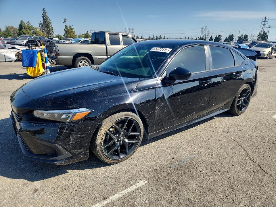 2022 Honda Civic მანქანა იყიდება აუქციონზე, vin: 2HGFE2F53NH593318, აუქციონის ნომერი: 55945176