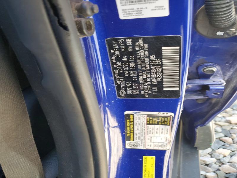 Aukcja sprzedaży 2022 Hyundai Venue, vin: KMHRB8A38NU169185, numer aukcji: 57586126
