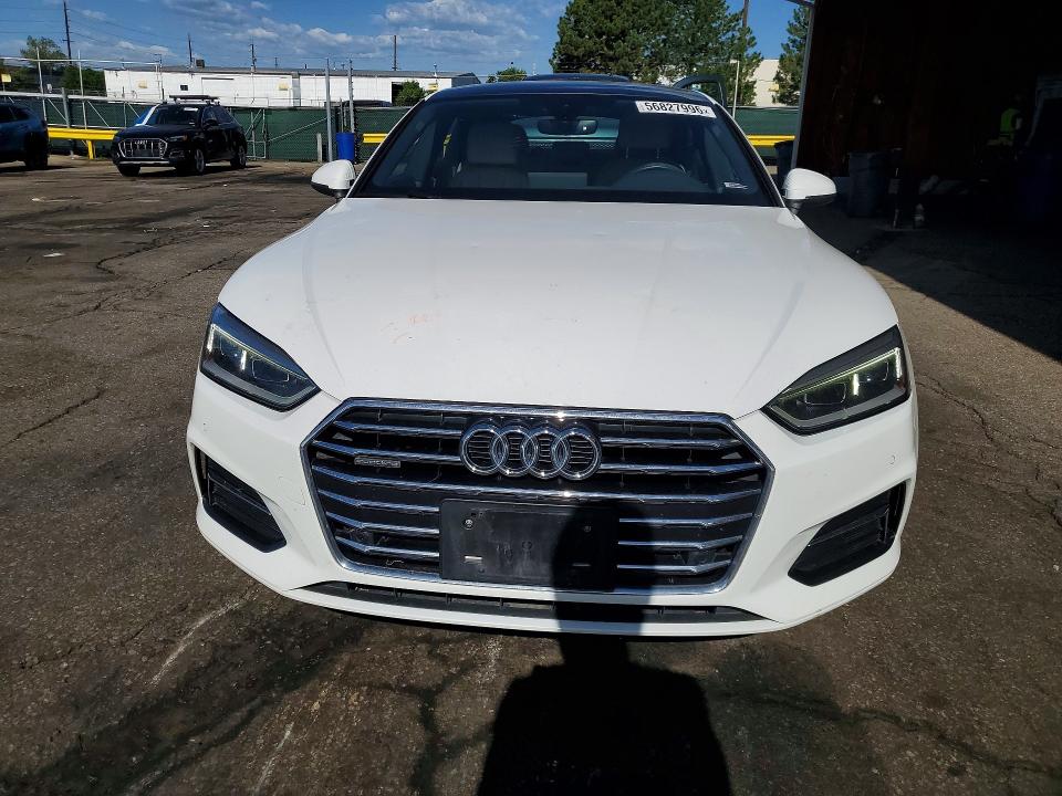 2019 Audi A5 მანქანა იყიდება აუქციონზე, vin: WAUBNCF54KA045323, აუქციონის ნომერი: 56827996
