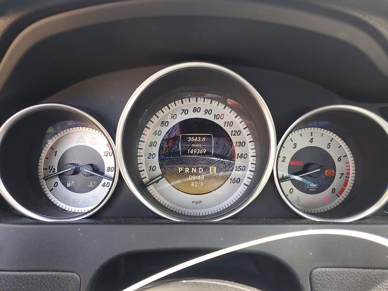 2012 Mercedes-benz C მანქანა იყიდება აუქციონზე, vin: WDDGF4HBXCA622829, აუქციონის ნომერი: 56464266