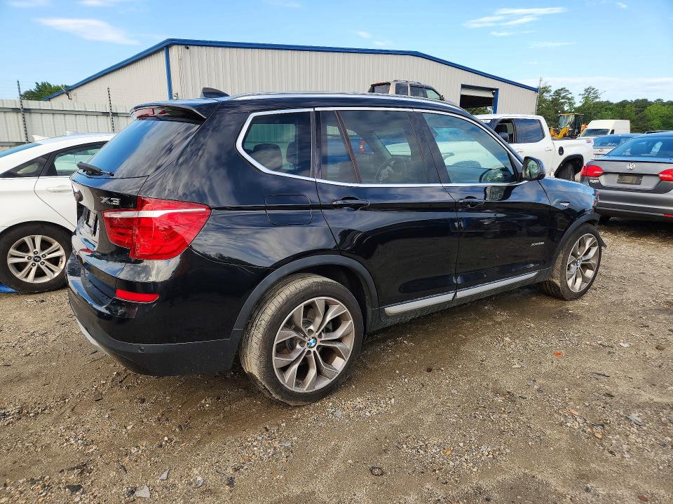 2015 Bmw X3 მანქანა იყიდება აუქციონზე, vin: 5UXWX7C5XF0K34188, აუქციონის ნომერი: 57592656