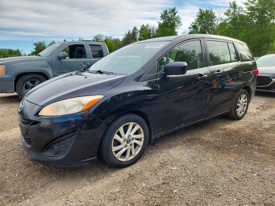 2013 Mazda 5 მანქანა იყიდება აუქციონზე, vin: JM1CW2CLXD0144772, აუქციონის ნომერი: 56432836
