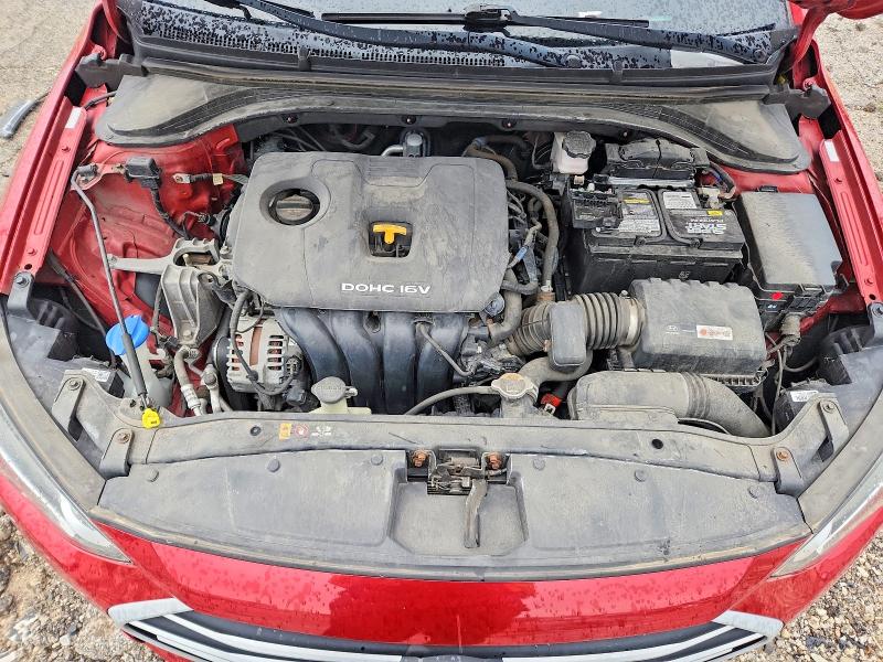 58330786 :رقم المزاد ، KMHD74LFXJU453911 vin ، 2018 Hyundai Elantra مزاد بيع