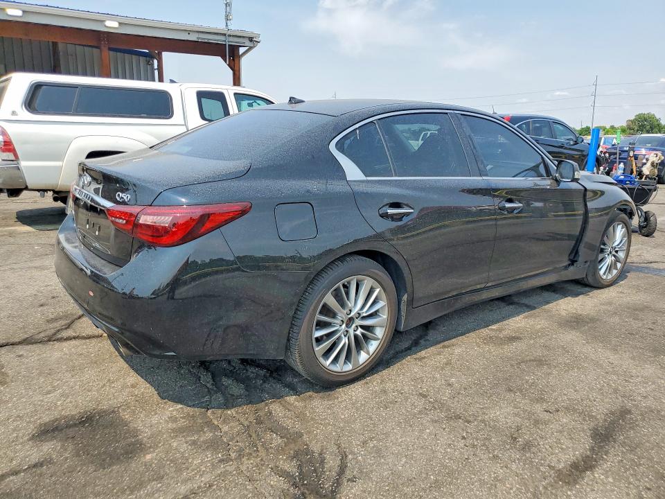 57687166 :رقم المزاد ، JN1EV7AR6KM593116 vin ، 2019 Infiniti Q50 مزاد بيع