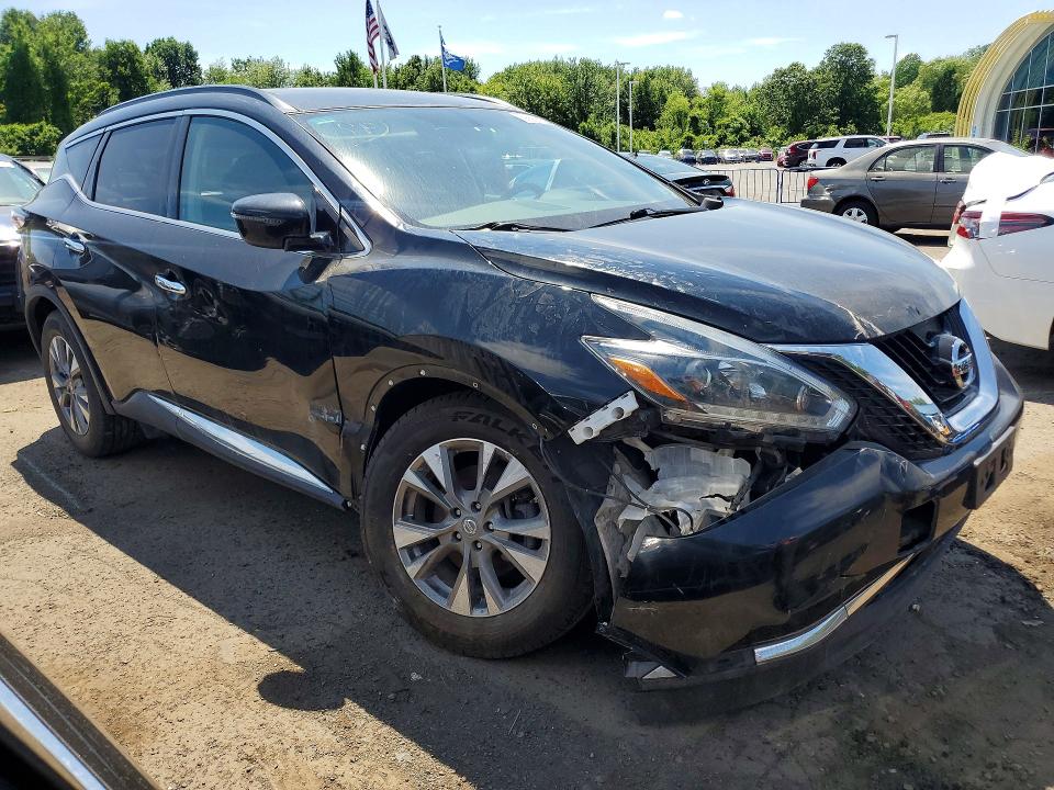2018 Nissan Murano მანქანა იყიდება აუქციონზე, vin: 5N1AZ2MG5JN122298, აუქციონის ნომერი: 56686306