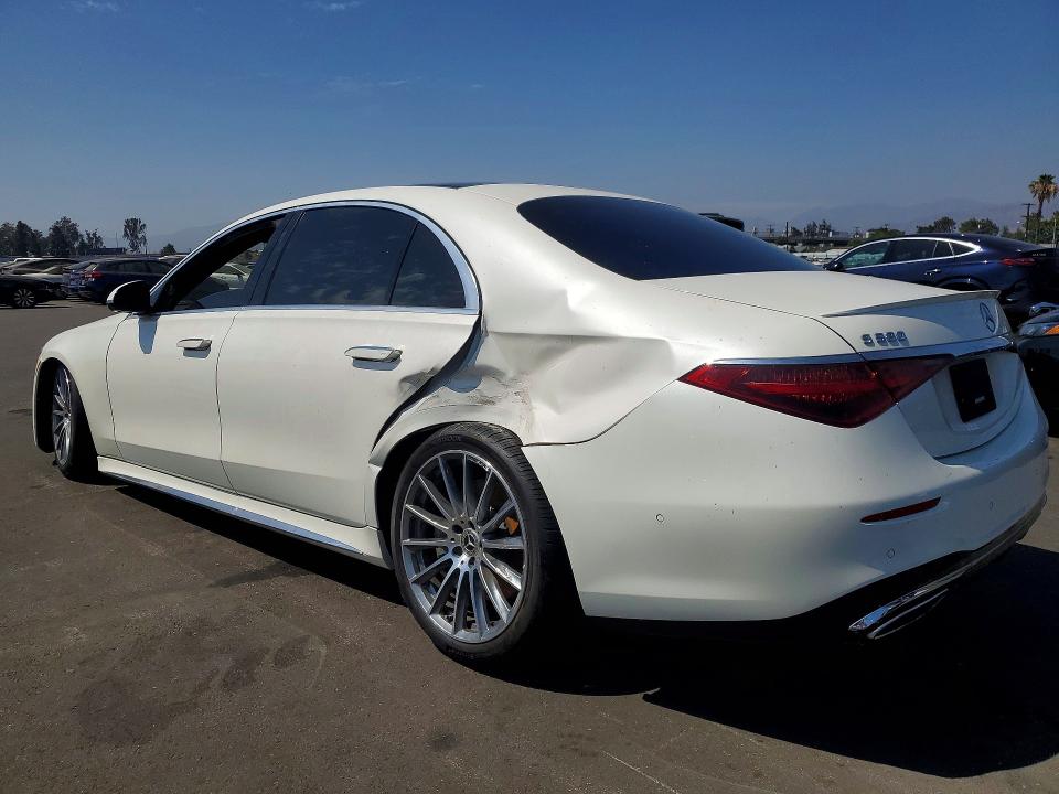 58414886 :رقم المزاد ، W1K6G7GB2NA157817 vin ، 2022 Mercedes-benz S مزاد بيع