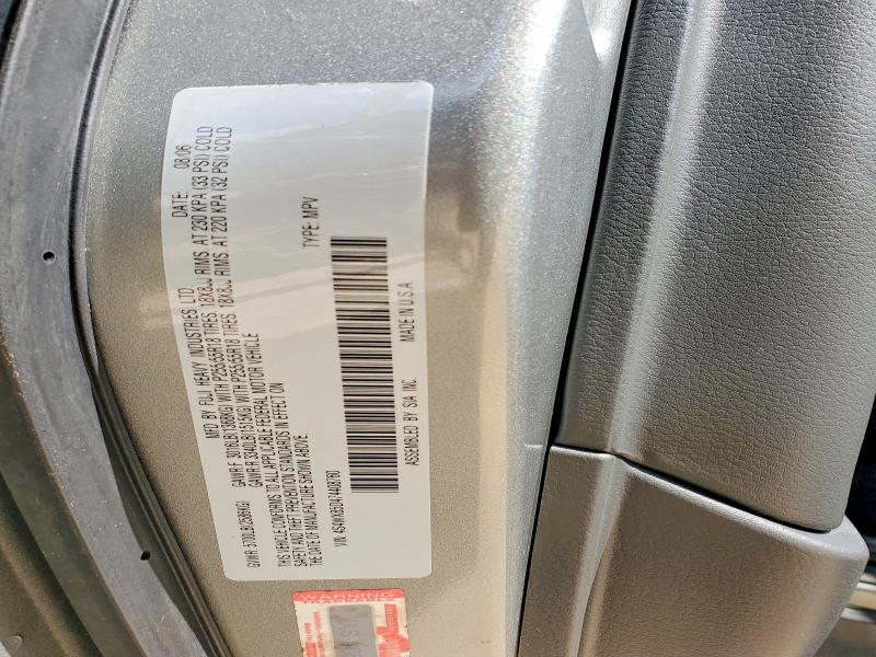 56281376 :رقم المزاد ، 4S4WX85D474408760 vin ، 2007 Subaru B9 Tribeca مزاد بيع
