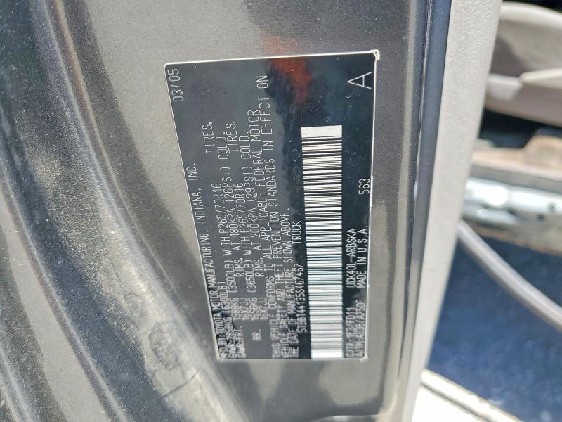 Aukcja sprzedaży 2005 Toyota Tundra, vin: 5TBBT44135S467467, numer aukcji: 56508936
