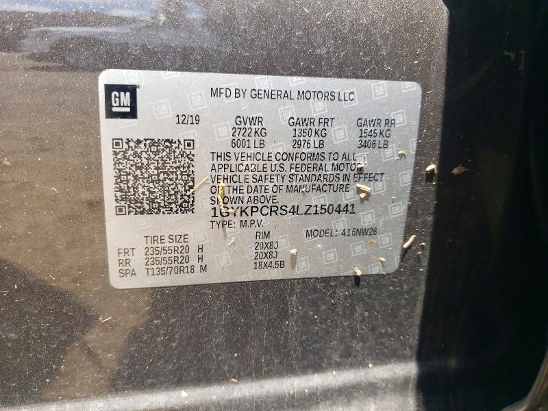 Aukcja sprzedaży 2020 Cadillac Xt6, vin: 1GYKPCRS4LZ150441, numer aukcji: 56768226