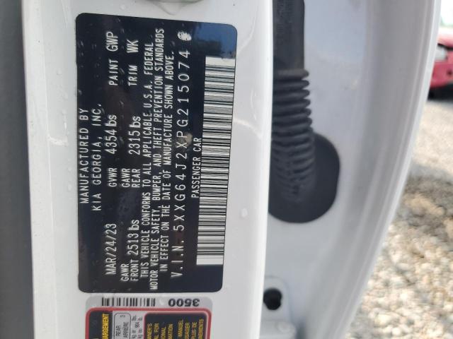 Aukcja sprzedaży 2023 Kia K5, vin: 5XXG64J2XPG215074, numer aukcji: 76292485