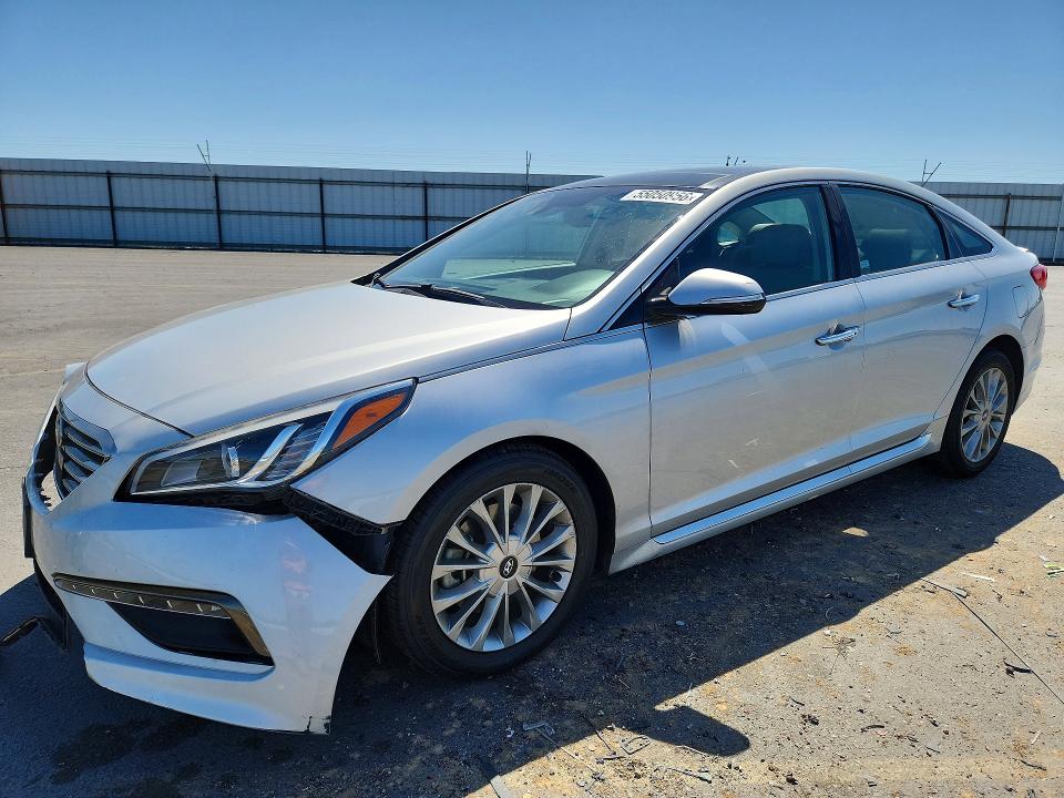 2015 Hyundai Sonata მანქანა იყიდება აუქციონზე, vin: 5NPE34AF2FH102676, აუქციონის ნომერი: 55050956