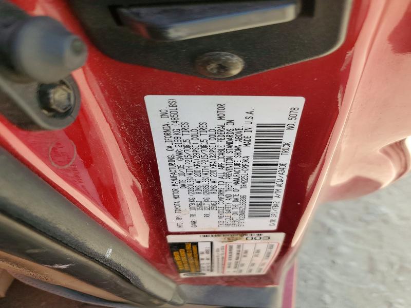 2006 Toyota Tacoma მანქანა იყიდება აუქციონზე, vin: 5TETX22N86Z165896, აუქციონის ნომერი: 58003856