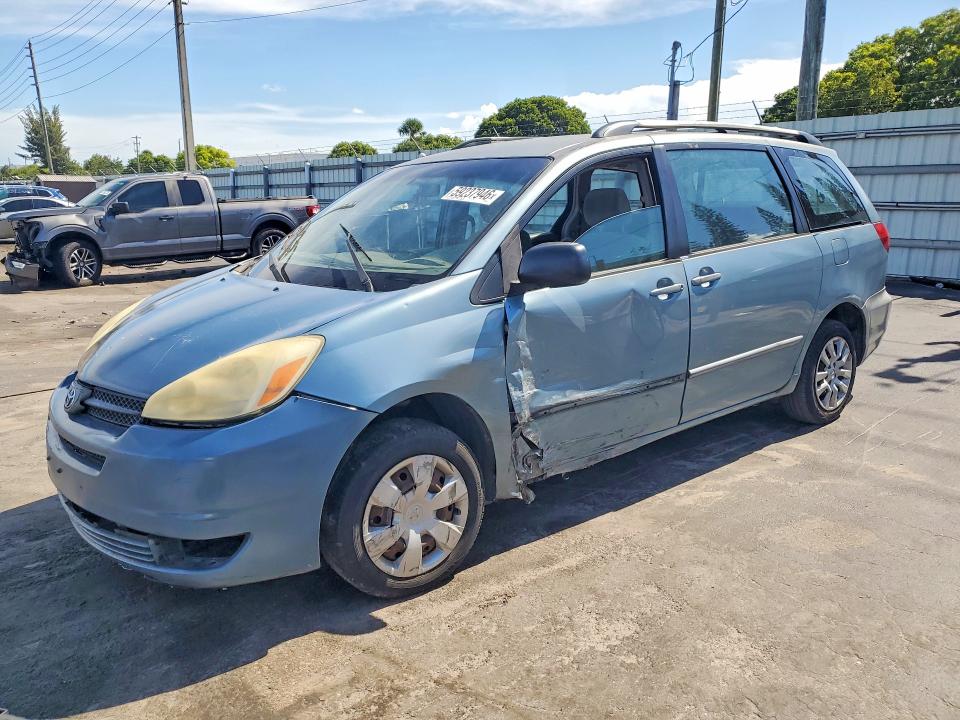 59237946 :رقم المزاد ، 5TDZA23C05S383853 vin ، 2005 Toyota Sienna مزاد بيع