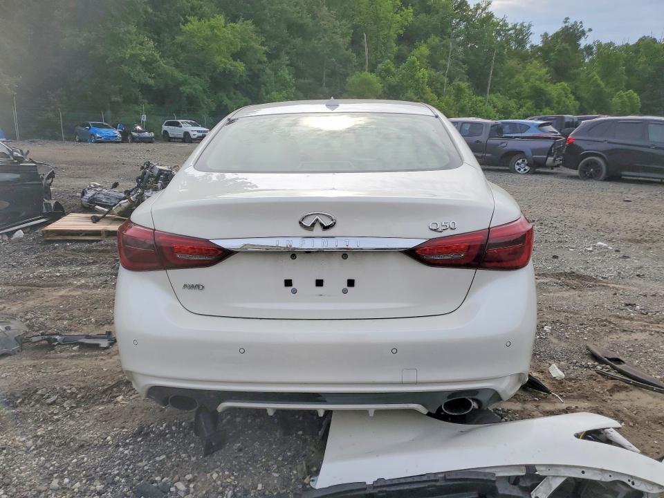2022 Infiniti Q50 მანქანა იყიდება აუქციონზე, vin: JN1EV7CR1NM340531, აუქციონის ნომერი: 55780606