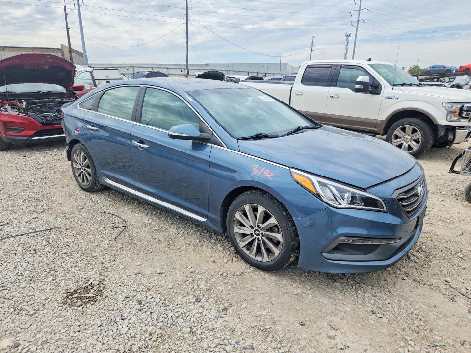 2016 Hyundai Sonata მანქანა იყიდება აუქციონზე, vin: 5NPE34AF1GH421939, აუქციონის ნომერი: 55581016