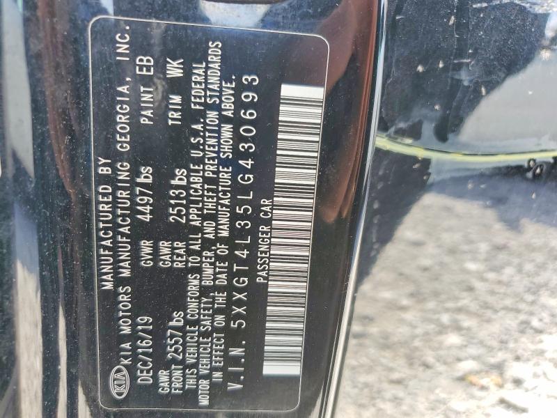 Aukcja sprzedaży 2020 Kia Optima, vin: 5XXGT4L35LG430693, numer aukcji: 57146616