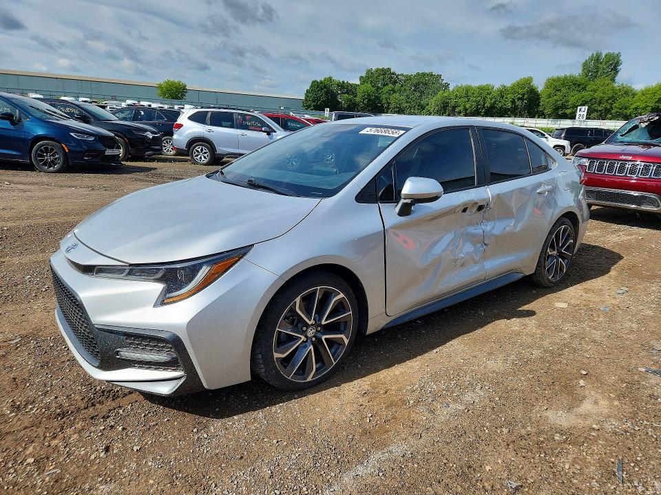 Aukcja sprzedaży 2020 Toyota Corolla, vin: 5YFS4RCE3LP021248, numer aukcji: 57668656