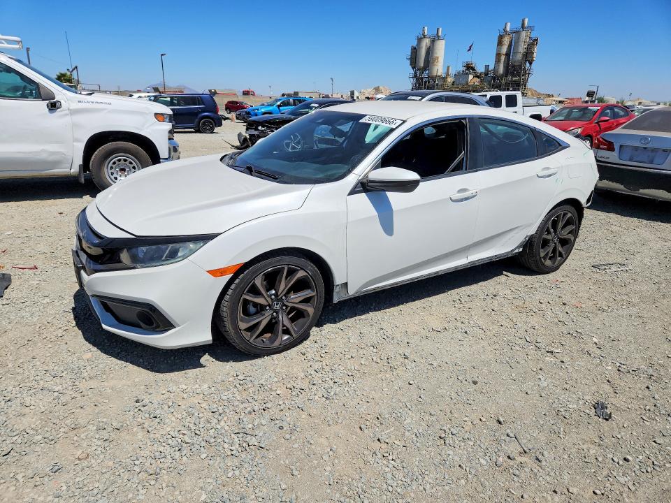 2019 Honda Civic მანქანა იყიდება აუქციონზე, vin: 2HGFC2F8XKH605170, აუქციონის ნომერი: 59009666