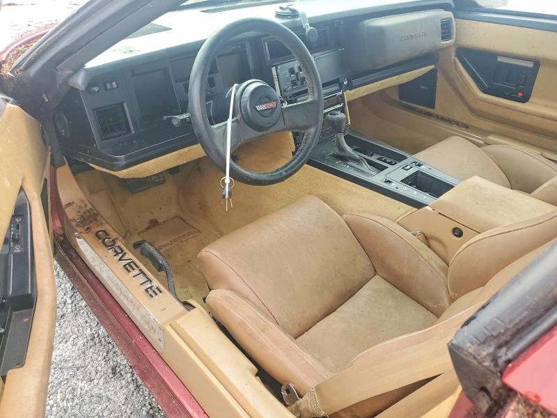 56717896 :رقم المزاد ، 1G1YY0786G5124643 vin ، 1986 Chevrolet Corvette مزاد بيع