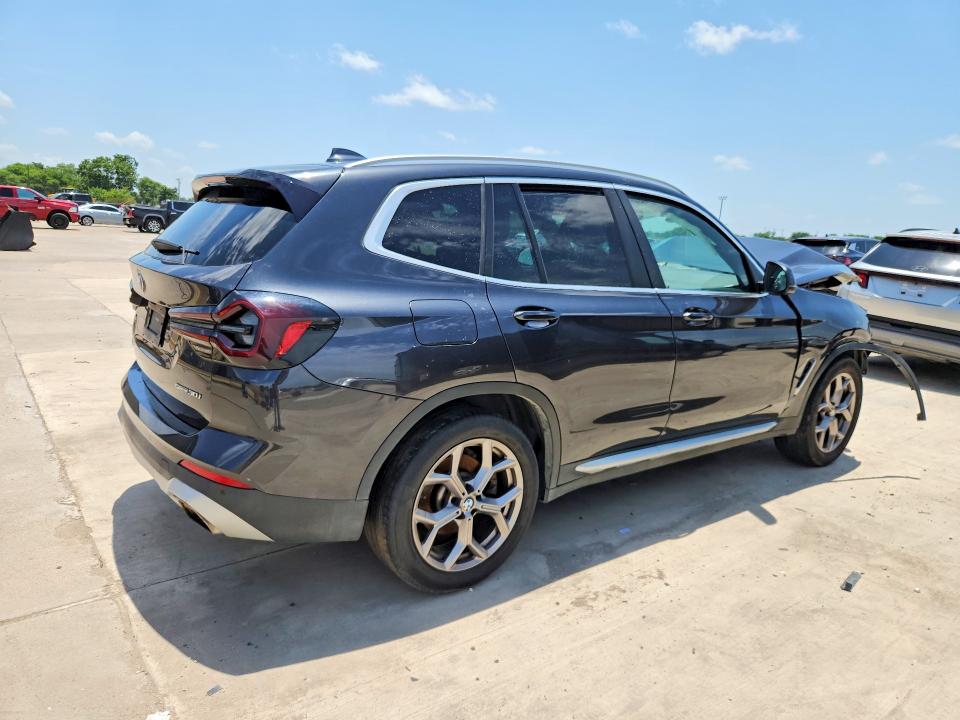 2022 Bmw X3 მანქანა იყიდება აუქციონზე, vin: 5UX43DP03N9M51348, აუქციონის ნომერი: 58761756