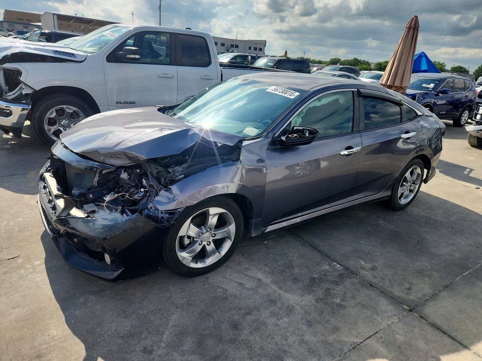 Auction sale of the 2017 Honda Civic, vin: 19XFC2F50HE066129, lot number: 56730016