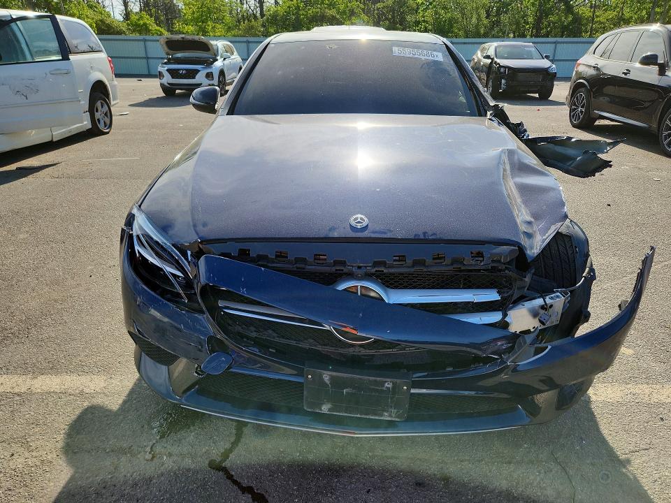 2021 Mercedes-benz C მანქანა იყიდება აუქციონზე, vin: W1KWF8EB0MR609470, აუქციონის ნომერი: 55955686