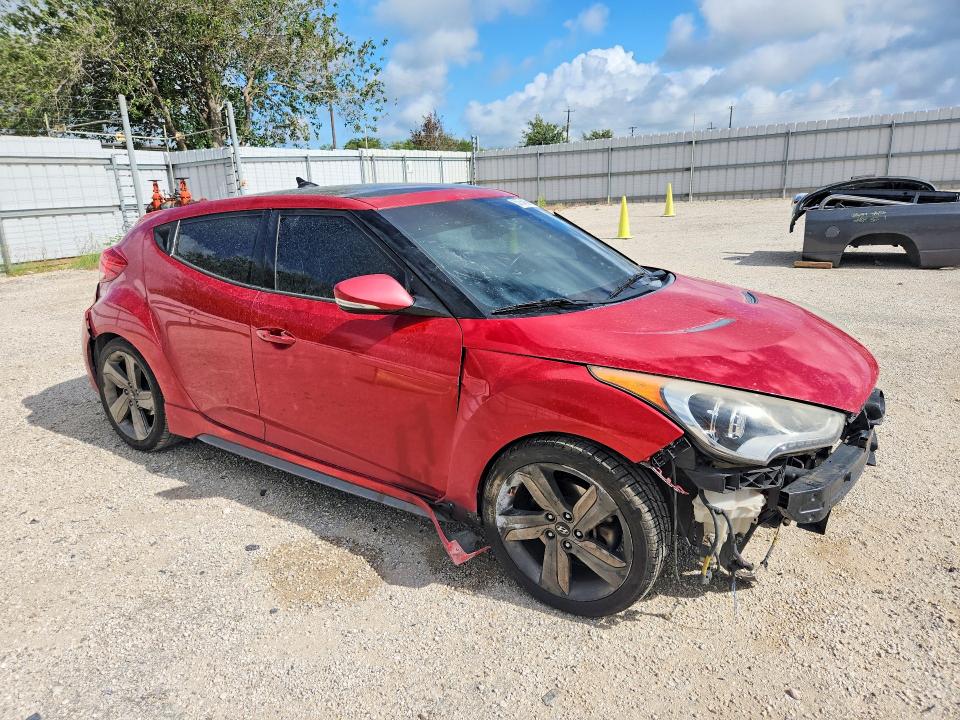 55754066 :رقم المزاد ، KMHTC6AE7FU217348 vin ، 2015 Hyundai Veloster مزاد بيع