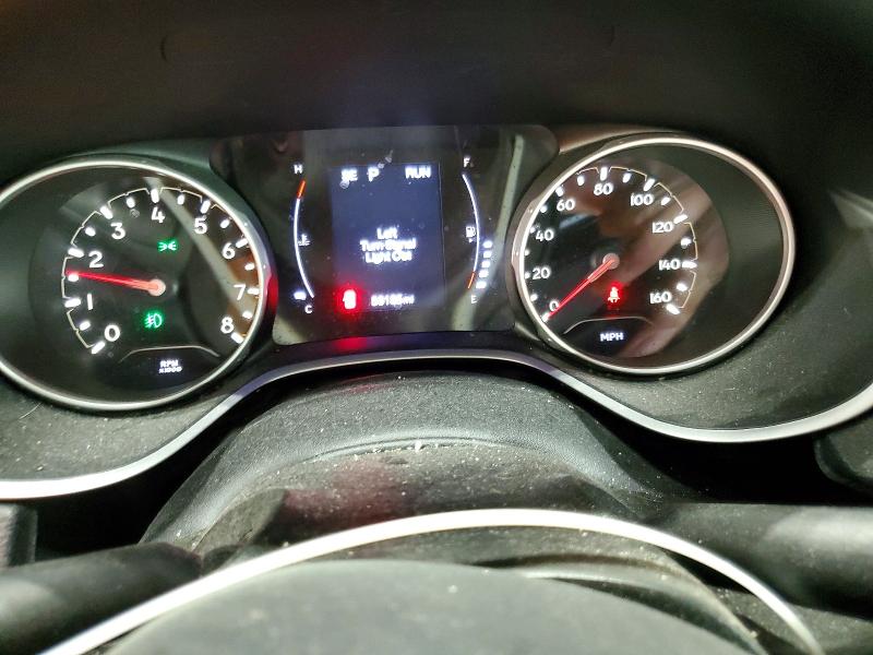 57255906 :رقم المزاد ، 3C4NJDBBXLT107217 vin ، 2020 Jeep Compass مزاد بيع