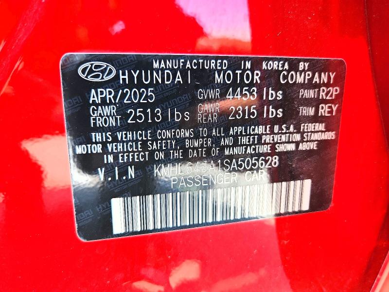 Продажа на аукционе авто 2025 Hyundai Sonata, vin: KMHL64JA1SA505628, номер лота: 57244386