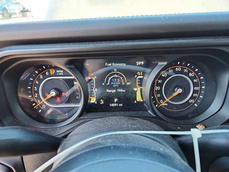 2024 Jeep Gladiator მანქანა იყიდება აუქციონზე, vin: 1C6JJTBGXRL123935, აუქციონის ნომერი: 55576456