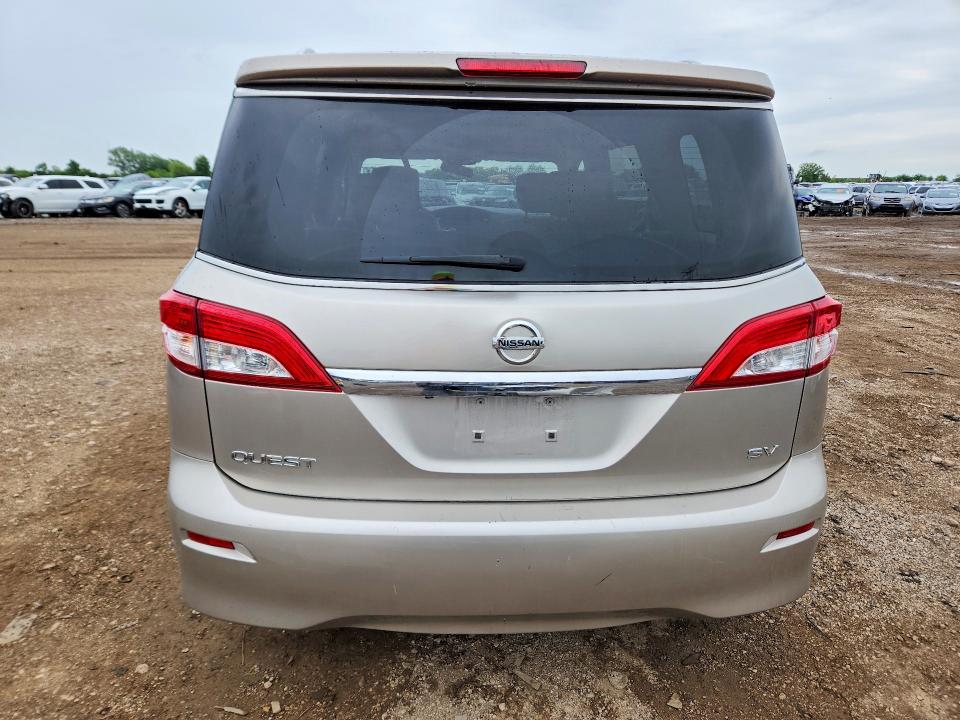 2012 Nissan Quest მანქანა იყიდება აუქციონზე, vin: JN8AE2KP4C9035933, აუქციონის ნომერი: 58815636