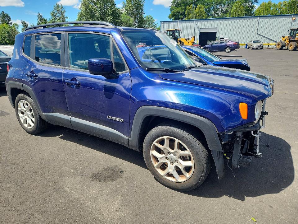 Aukcja sprzedaży 2018 Jeep Renegade, vin: ZACCJABB1JPJ23068, numer aukcji: 57934916