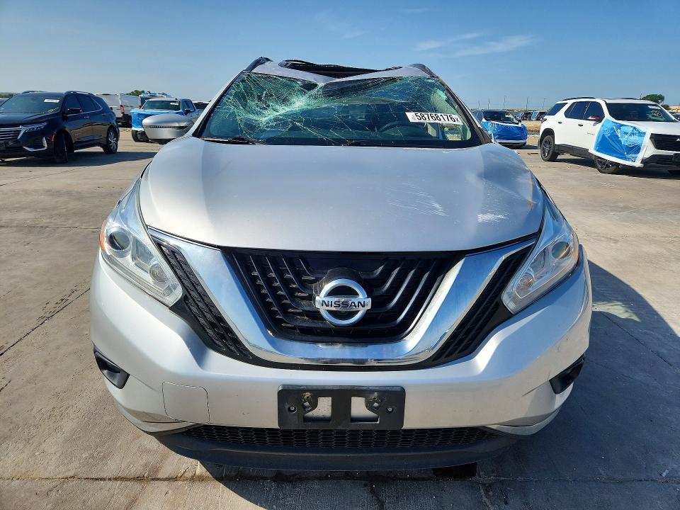 2017 Nissan Murano მანქანა იყიდება აუქციონზე, vin: 5N1AZ2MG7HN170492, აუქციონის ნომერი: 58768176