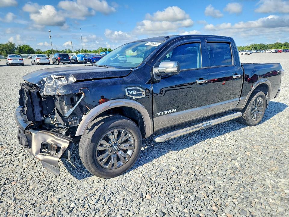 57356206 :رقم المزاد ، 1N6AA1E51HN504399 vin ، 2017 Nissan Titan مزاد بيع