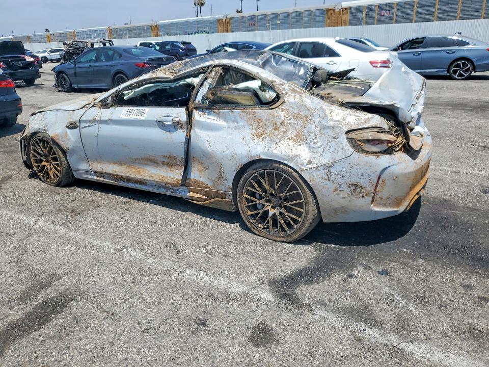 55917096 :رقم المزاد ، WBS2U7C00L7E38526 vin ، 2020 Bmw M2 مزاد بيع
