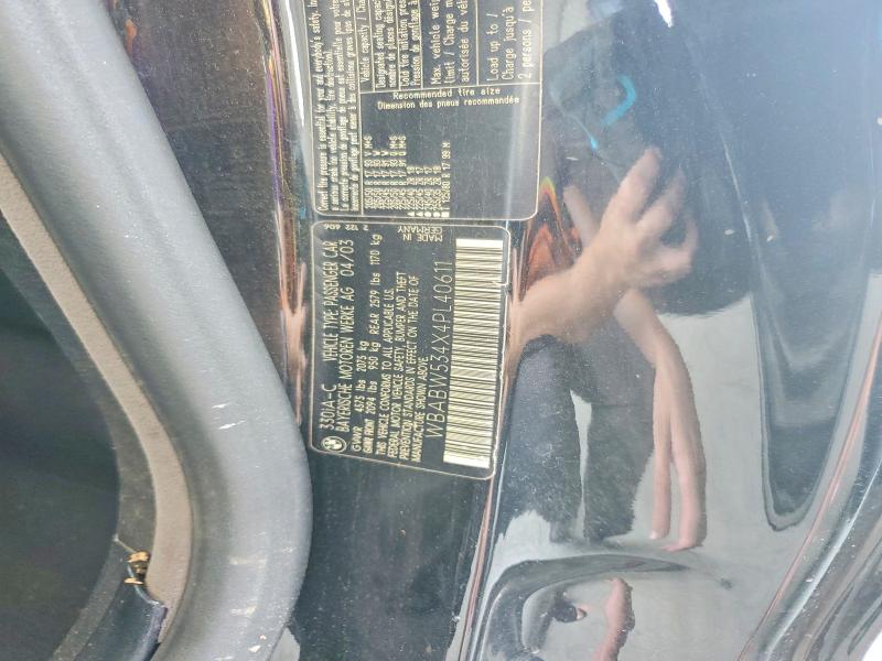 55145196 :رقم المزاد ، WBABW534X4PL40611 vin ، 2004 Bmw 330 مزاد بيع