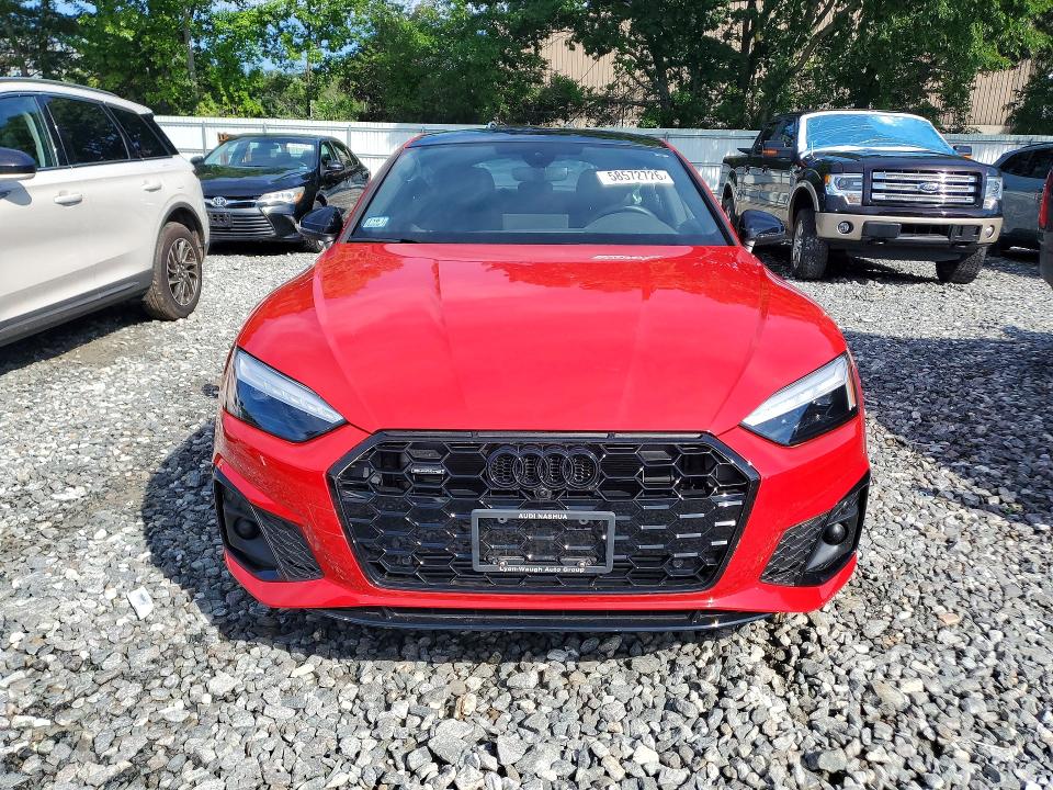 2024 Audi A5 მანქანა იყიდება აუქციონზე, vin: WAUFACF50RA044290, აუქციონის ნომერი: 58572726