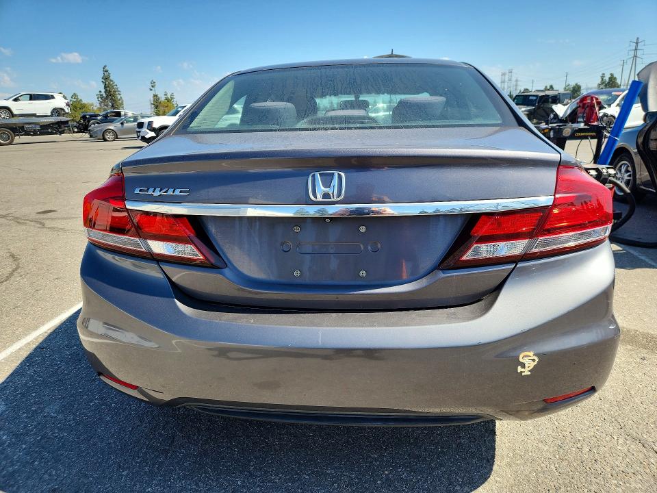 Продаж на аукціоні авто 2014 Honda Civic, vin: 19XFB2F5XEE210171, номер лоту: 57253166