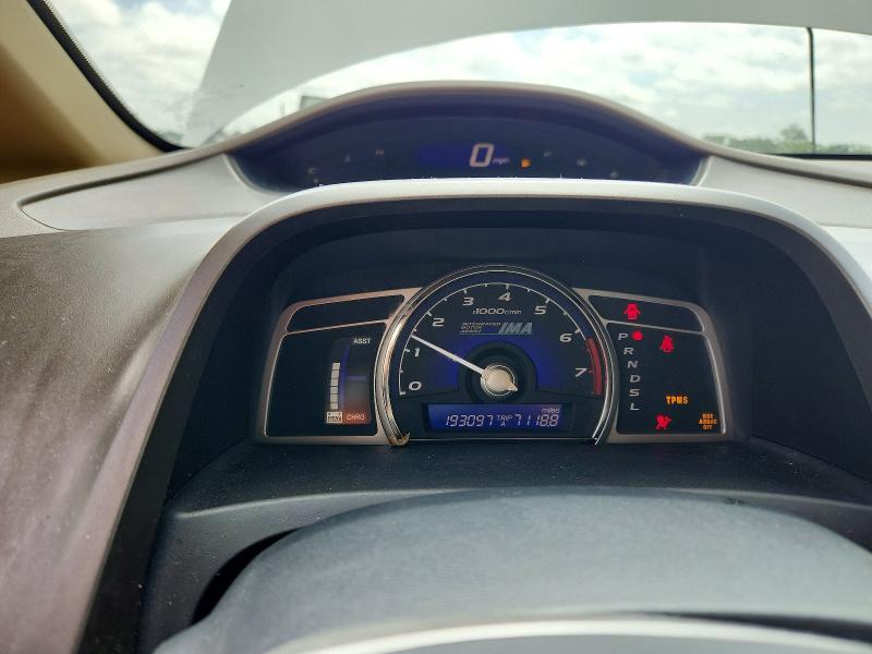 56617116 :رقم المزاد ، JHMFA36258S027131 vin ، 2008 Honda Civic مزاد بيع