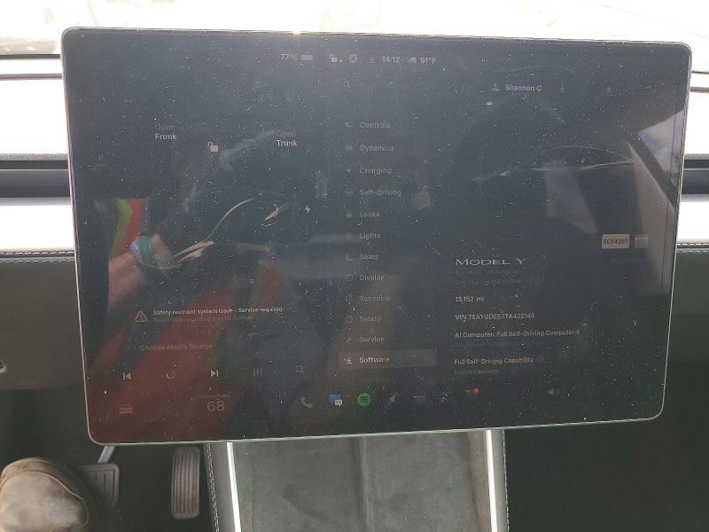 Aukcja sprzedaży 2026 Tesla Model Y, vin: 7SAYGDEE3TA432145, numer aukcji: 59083726