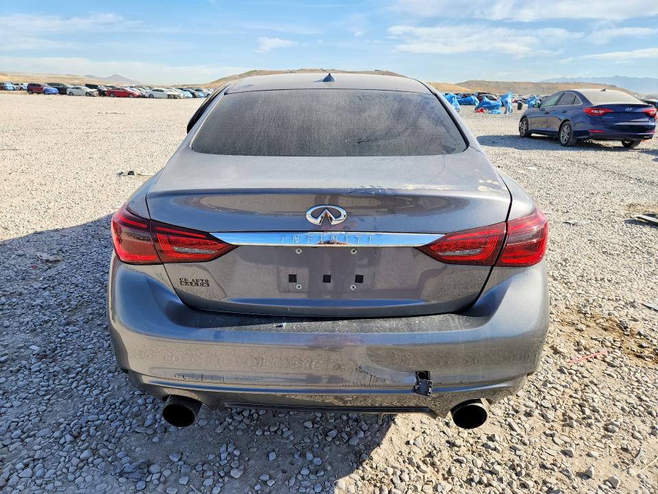 2018 Infiniti Q50 მანქანა იყიდება აუქციონზე, vin: JN1EV7AR5JM445909, აუქციონის ნომერი: 57210136