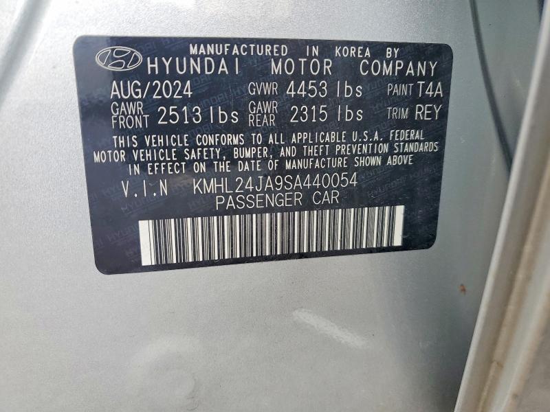 Продажа на аукционе авто 2025 Hyundai Sonata, vin: KMHL24JA9SA440054, номер лота: 56103816