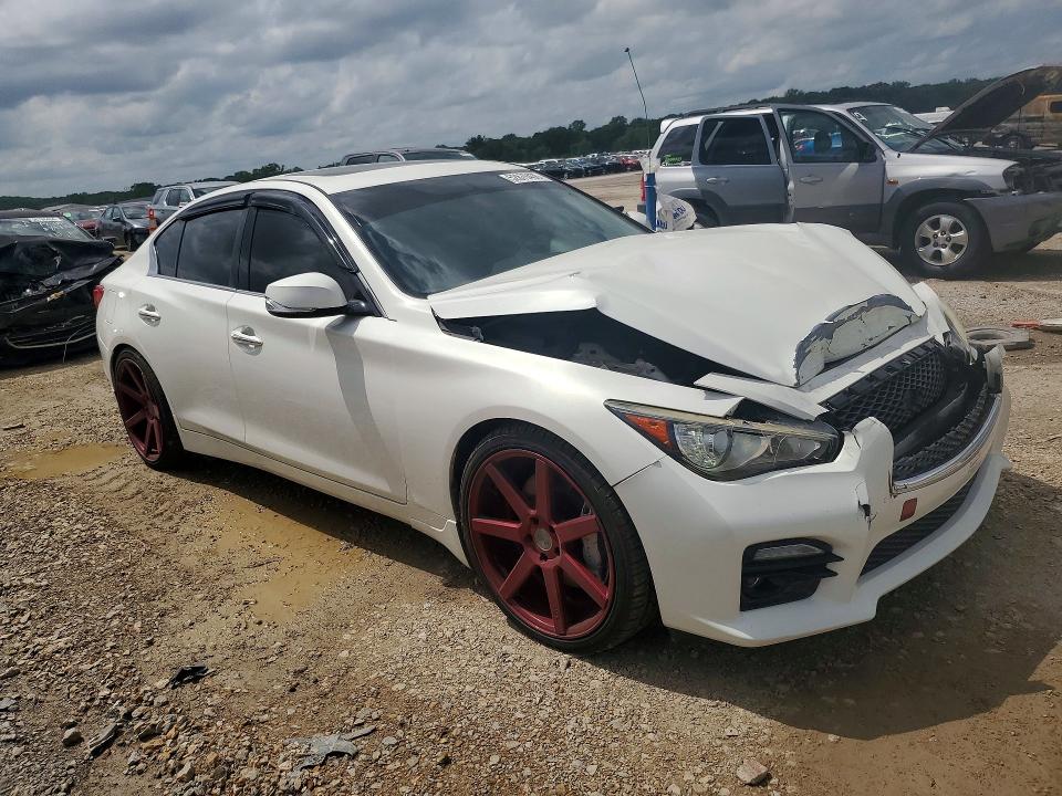 52879406 :رقم المزاد ، JN1BV7AP2FM335988 vin ، 2015 Infiniti Q50 مزاد بيع