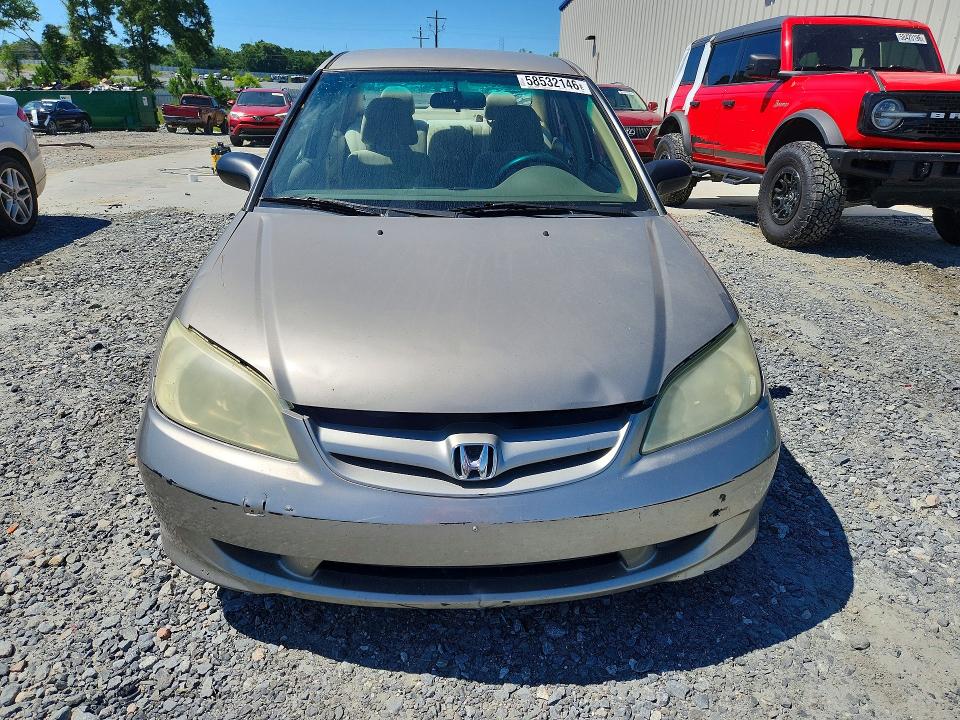 58532146 :رقم المزاد ، 2HGES16504H536393 vin ، 2004 Honda Civic مزاد بيع