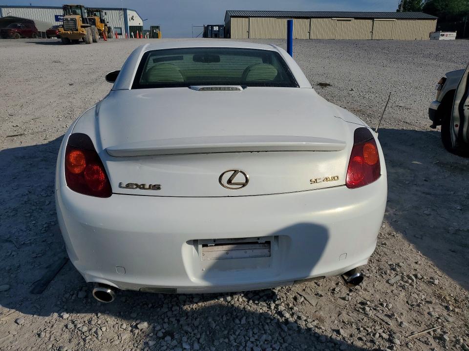 Aukcja sprzedaży 2002 Lexus Sc, vin: JTHFN48Y120019087, numer aukcji: 57027896