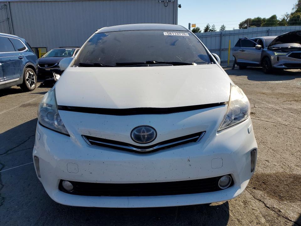 58113716 :رقم المزاد ، JTDZN3EU9D3195512 vin ، 2013 Toyota Prius V مزاد بيع