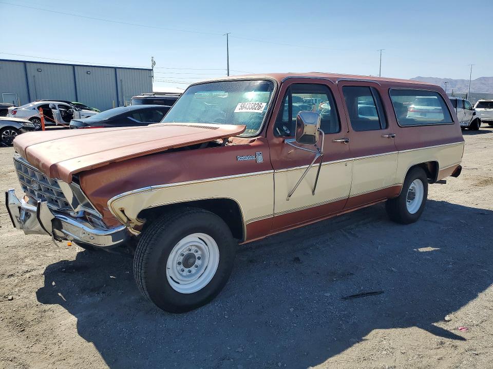 1977 Chevrolet C20 მანქანა იყიდება აუქციონზე, vin: CCS267F176558, აუქციონის ნომერი: 58435826