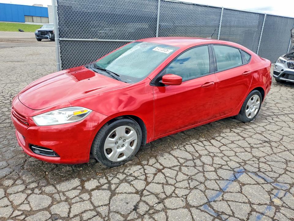 2014 Dodge Dart მანქანა იყიდება აუქციონზე, vin: 1C3CDFAA9ED742297, აუქციონის ნომერი: 57272026